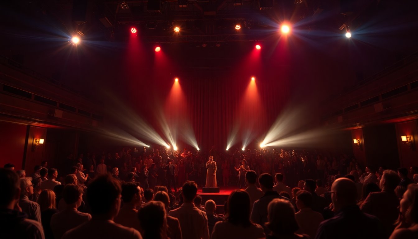 "Liudijant su bangos ženklu", įvietinto teatro spektaklis